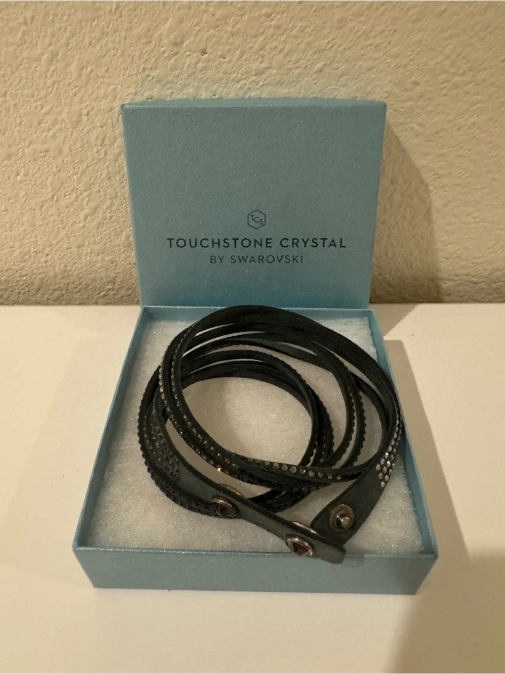 Touchstone Crystal by Swarovski Wrap-Star Bracelet